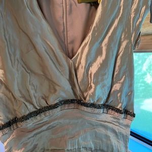 Nicole Miller Gown with small train.